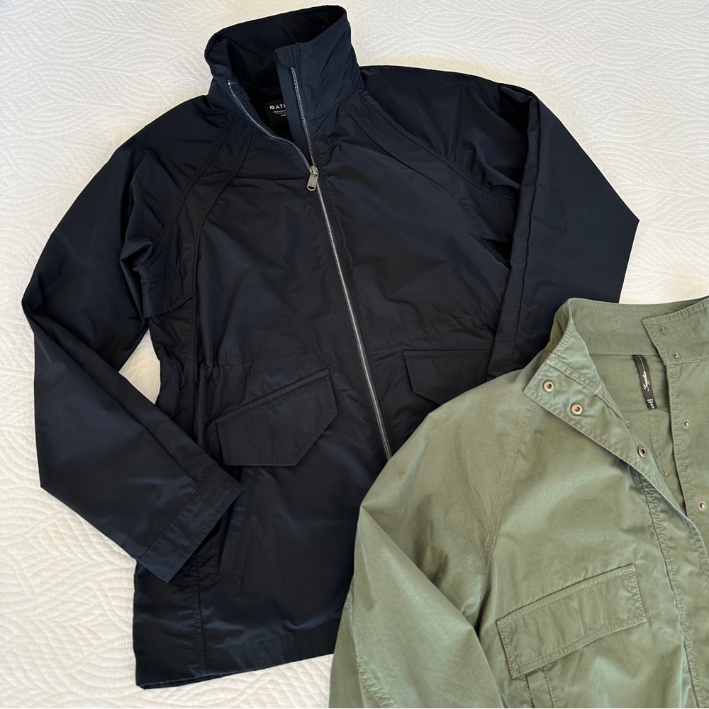 Set of 2 lightweight jackets—Athleta & Supplies—EUC - Picture 2 of 15